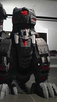 Giant Godzilla – 3D Printed Monster Build! Using JAMG HE PLA (Silver, Black, Red)