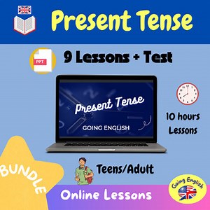 Simple Present A1-A2 (Teens and Adult) - Powerpoint ESL Lessons