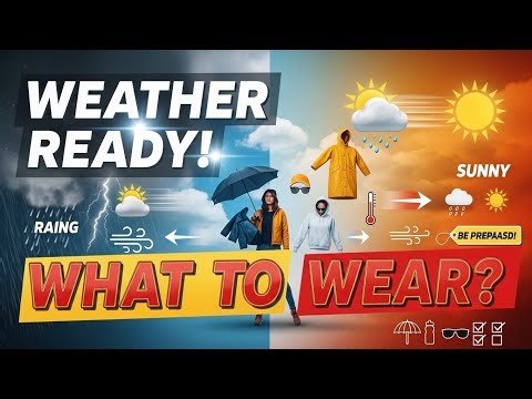 Weather Ready: What to Wear & Prepare for Any Forecast!