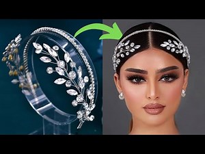 Super easy tutorial bride crown|DIY crown bride wholesale #bridecrown