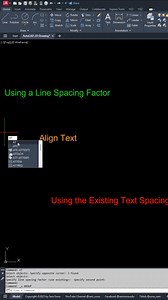 2.1K views · 11 reactions | AutoCAD AT Command – Align Text Like a Pro! Tired of uneven text in your drawings? With the AT (Align Text) command in AutoCAD, you can instantly align multiple text objects along a straight line or any direction — perfectly and effortlessly! #AutoCAD #YQArch #AutoCADTips #CADDesign #AlignText #ATCommand #ArchitectureDesign | Sem Sona | Facebook