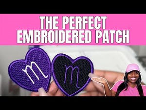 How to make The PERFECT Embroidery Patch | Ricoma EM-1010