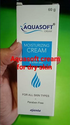 Aquasoft cream | mositurising cream for very dry skin #Aquasoftcream #skincare #skincareroutine