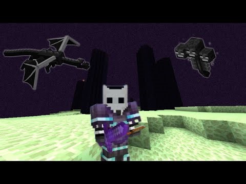Wither VS Ender Dragon in Survival Minecraft!