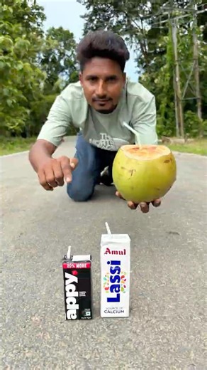 Appy and Coconut drinks & Lassi test 😜