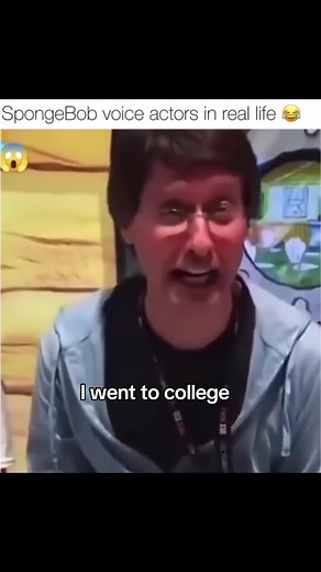 Spongebob Voice Actors doing their character voices #plankton #patrickstar #sandycheeks #squidward