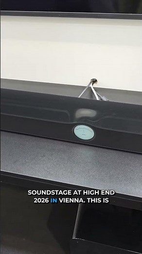 🚨 NEW PRODUCT ALERT 🚨 WiiM Sound Bar on display at Vienna High End 2026 #hifi #hometheater