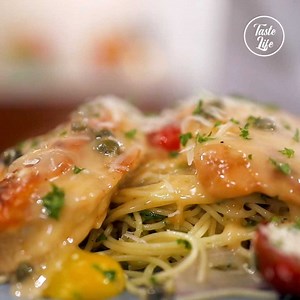 993K views · 7.9K reactions | You can make this delicious chicken piccata in less than 20 minutes. Recipe: https://www.tasteshow.com/product/spring-rolls-with-peanut-sauce-2_32015.html | Taste Life | Facebook