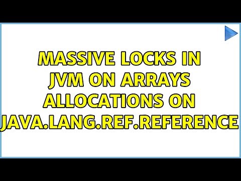 Massive locks in JVM on arrays allocations on java.lang.ref.Reference$Lock