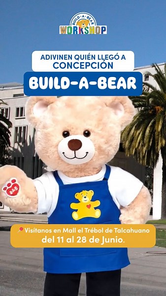 ¡Build-A-Bear en Concepción! 🧸✨ ¡Ven a disfrutar de la increíble experiencia de crear tu propio oso de peluche! 🎉🎈 Del 11 al 28 de junio en Mall Plaza El Trébol, primer nivel, a la salida de tiendas Paris.💖 #BuildABearChile #MallPlazaElTrébol #Concepción #Biobío #Talcahuano #TheStuffYouLove #RegiónDelBioBío #Chile