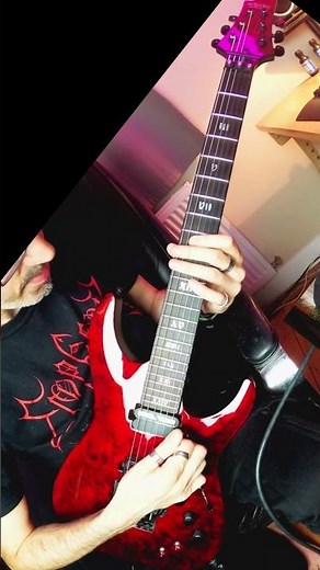 #Schecter Diamond Series C-1 FR S Apocalypse Red Reign Guitar - #guitarcomposition