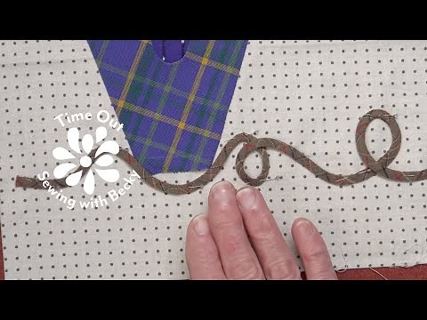 Time Out — Sewing with Becky — Bias Stems