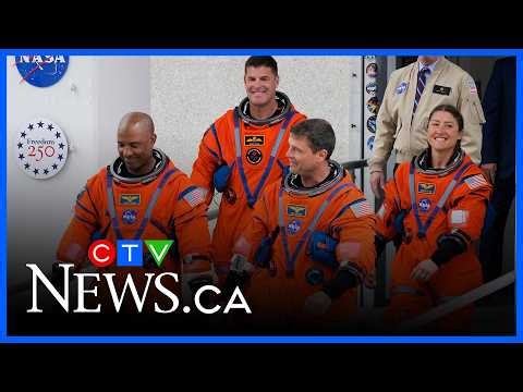 Artemis II updates: emergency suits tested as craft moves closer towards the moon