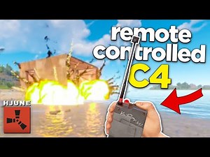 hJune tests NEW REMOTE CONTROLLED C4 & Patch Notes Review | Rust Update