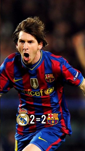 “Young Messi vs Prime Real Madrid 😱🔥 Greatest El Clásico moment?”#messi #barca #ElClasico #sports