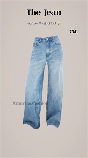 White Kurta + Blue Denim Jeans | Simple Desi Outfit Inspiration 🤍👖 #Shorts