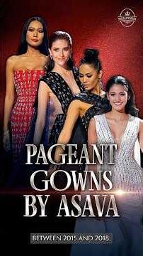 Thai Brand ASAVA’s Gowns That Captivated the Miss Universe Stage | Pageantopian #shorts