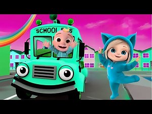 [ 1 HOUR LOOP ] Wheels On The Bus! 🚌 | Cocomelon Loops | Baby Rhymes Kids More Five Little Monkeys