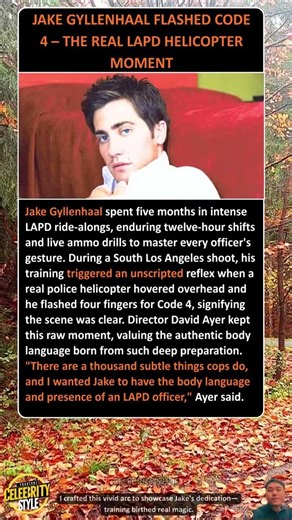 Jake Gyllenhaal Flashed Code 4 – The Real LAPD Helicopter Moment
