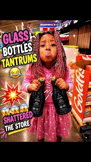 POV: Nothing else matter we went to Lidl for groceries and she got emotionally attached to glass bottles 😂😭 We were shopping at Lidl minding our business… then she discovered these glass bottles and became OBSESSED with the sound they made 💀 She kept clinking them together through the whole store and refused to put them down 😭 So yes… I had to buy them 😂 #funnyvideo #Lidl #toddlertantrums #toddlersoftiktok #momlife