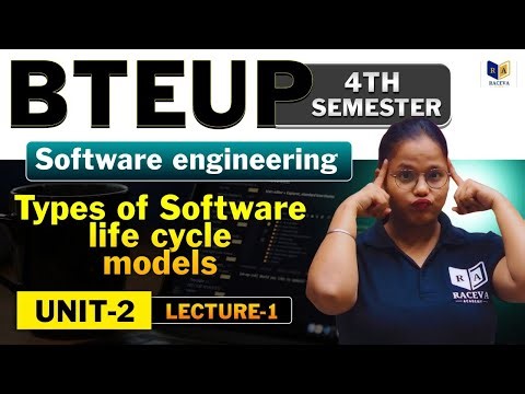 Software Engineering | Types of Software Life Cycle Models | Unit-2 Lec-1🔥| Polytechnic 4th Sem