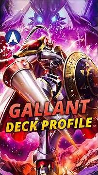 MATRIX EVOLUTION!!! Gallantmon X-Antibody Deck Profile | Digimon Card Game AD01