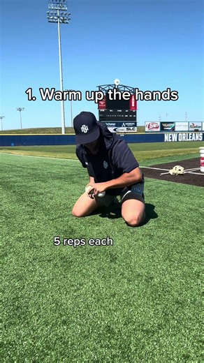 Infield drills for fielding bad hops #Shorts