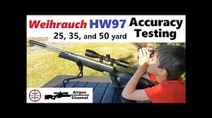 Weihrauch HW97 (K) Accuracy Testing and Review (Best Spring Air Rifle there is!)