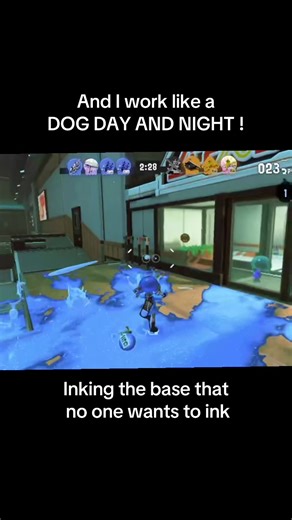 Bro why does no one ink the base anymore like this is what we lose like please speed I need this my team won’t ink the base omg im going to lose #splatfest #splatoon #splatoon3 #clips #bluecollar