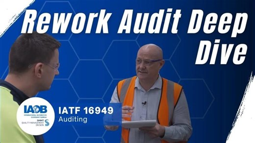 Auditing the Rework Process | International Automotive Oversight Bureau