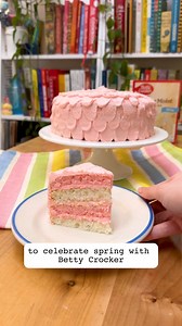 46K views · 381 reactions | A vintage recipe with modern tips is truly the Betty sweet spot! Pink Azalea Cake by Betty Maker Melinda sounds like the perfect spring weekend baking project. Get the full recipe here: https://bit.ly/41XkGis : @unboxingbetty on Instagram | Betty Crocker | Facebook