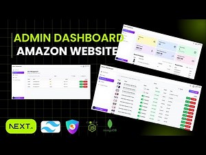 Next.js 15 Admin Dashboard Amazon | Full-Stack Tutorial | MongoDb #nextjs #fullstackdev