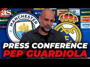 PEP GUARDIOLA FULL PRESS CONFERENCE before MANCHESTER CITY vs REAL MADRID | Champions League