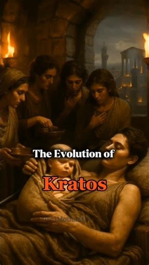 Evolution Of Kratos 🪓 #Kratos #godofwar #sparta #greekmythology #history