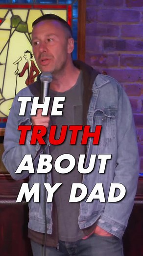 The true story how I learned about my father. #standup #standupcomedy #fyp #lgbt #jokes #comedytok #dovdavidoff