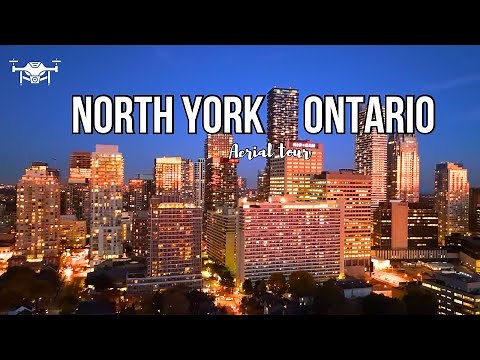 Toronto City Tour | 4K Ultra HD Drone Footage | Aerial View of Toronto & North York