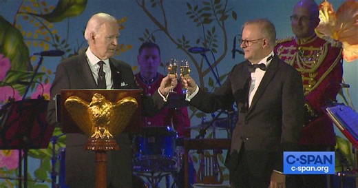 President Biden and Australian Leader State Dinner Toasts