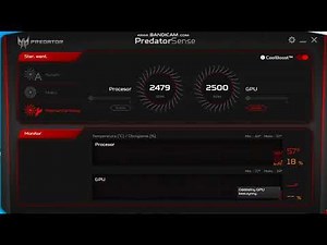 Acer Predator Sense on My Acer Predator Demo!