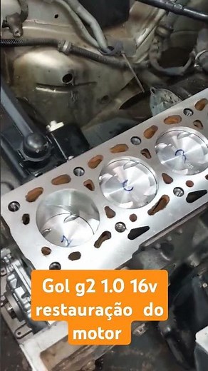 restaurado motor do gol 1999 g2 1.0 16v