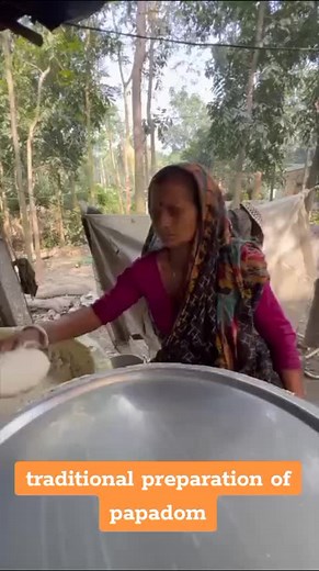 How to make papadom..The making of papadom 👍👍#fyppppppppppppppforyourpage❤️❤️❤️❤️🔥🔥🔥 #traditional resepi