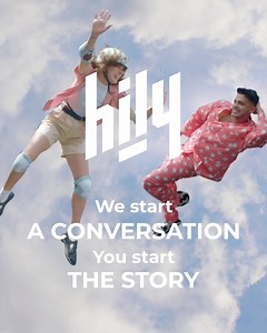 We start a conversation, you start the story! Try 📱Hily app now, available on IOS and Android! | Hily