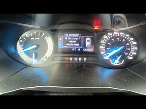 How to Reset Trip A and B Data in Ford Edge II ( 2015 – 2020 ) - Clear Driving Info
