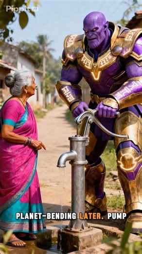 Desi Dadi vs Powerful Alien 😂 | Funny Village Parody #shorts