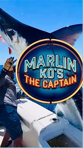 800lb Giant Marlin Jumps DIRECTLY into Fishing Boat (TERRIFYING) #fishing #short #shorts