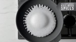 1.6K views · 19 reactions | Never boil over again. Introducing new Calphalon® Classic™ Cookware with No Boil-Over Inserts. The innovative inserts stop messy spills - giving you the freedom to focus on other tasks while cooking. Available now Bed Bath & Beyond | Calphalon | Facebook