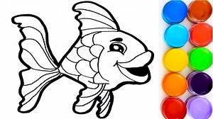 1.5K views · 16 reactions | ✨ Easy Step-by-Step Drawing & Coloring of a Goldfish!  Learn Colors with Fun!  #EasyDrawing #Goldfish #ColorLearning #StepByStep #ArtForKids #FunWithColors #DrawingTutorial #KidsArt #ColoringFun #CreativeKids | Slime Slime | Facebook