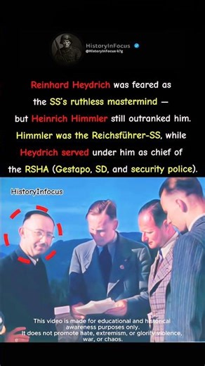 Himmler vs Heydrich: The Power Secret NO ONE Talks About #ww2 #historyshorts #history