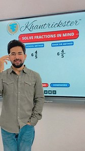 40K views · 12K reactions | Convert Mixed Fractions into DECIMALS MUST SHARE✅ . . . . . #education #math #mathtricks #reels #explore #explorepage #khantrickster | khantrickster | Facebook