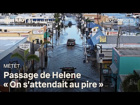 L'ouragan Helene a touché terre : témoignage et derniers développements | D'abord l'info