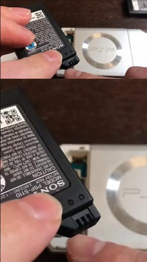 Installing New PSP Battery #shorts